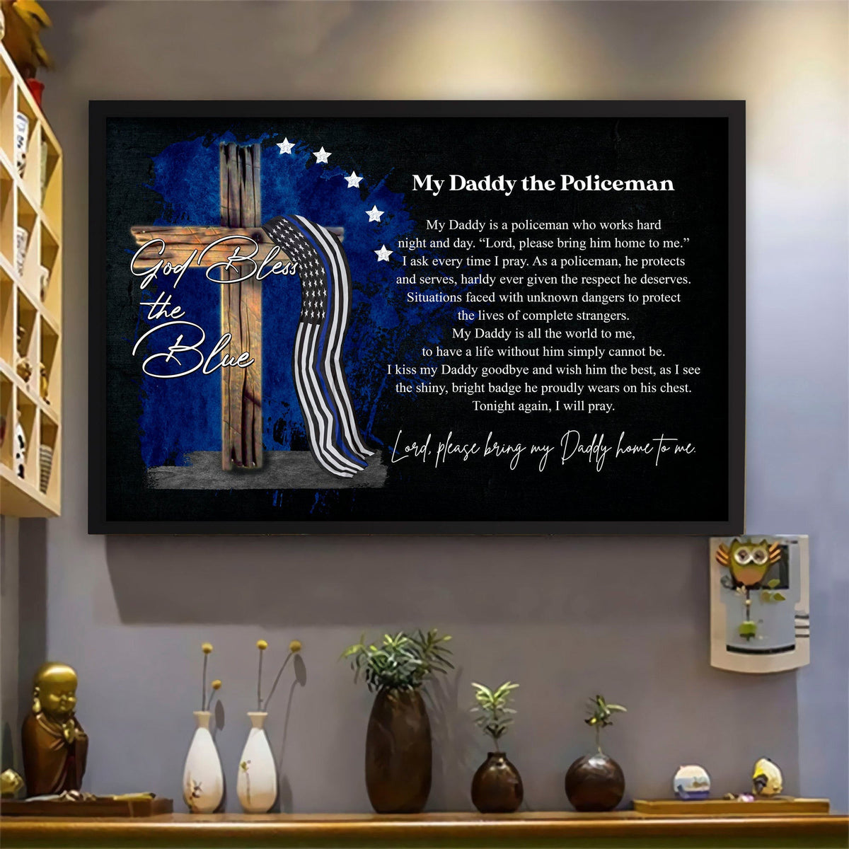 My Daddy The Policeman Poster