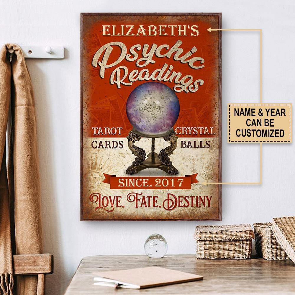 Aeticon Gifts Personalized Tarot Psychic Readings Canvas