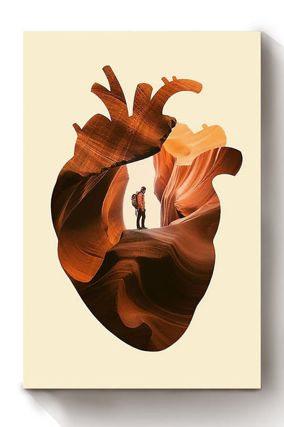 Cardiologist Heart Explorer Art Poster Canvas