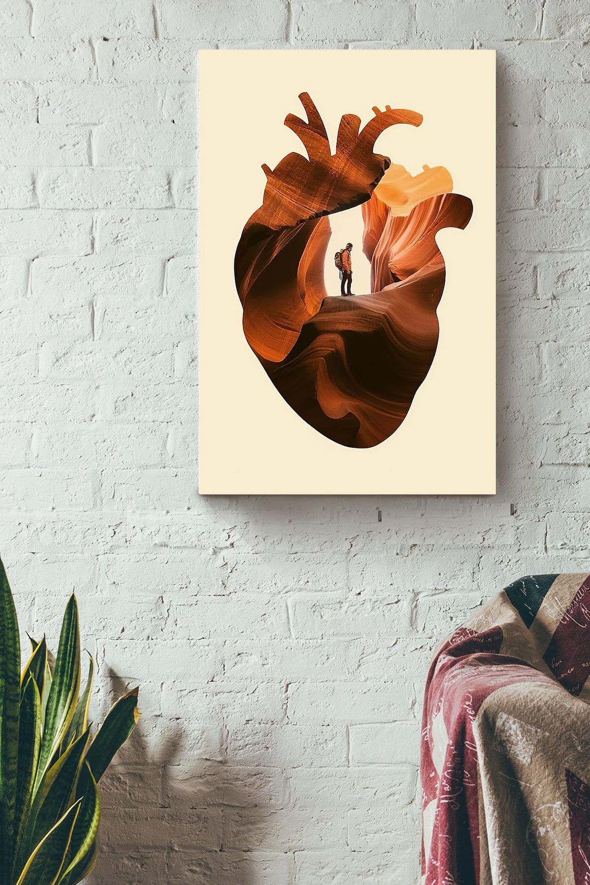 Cardiologist Heart Explorer Art Poster Canvas