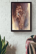 Keith Richards Hands Signed Poster - Decor Wall Art - Gift For Musician Guitar Player Guitarist Framed Matte Canvas Framed Prints, Canvas