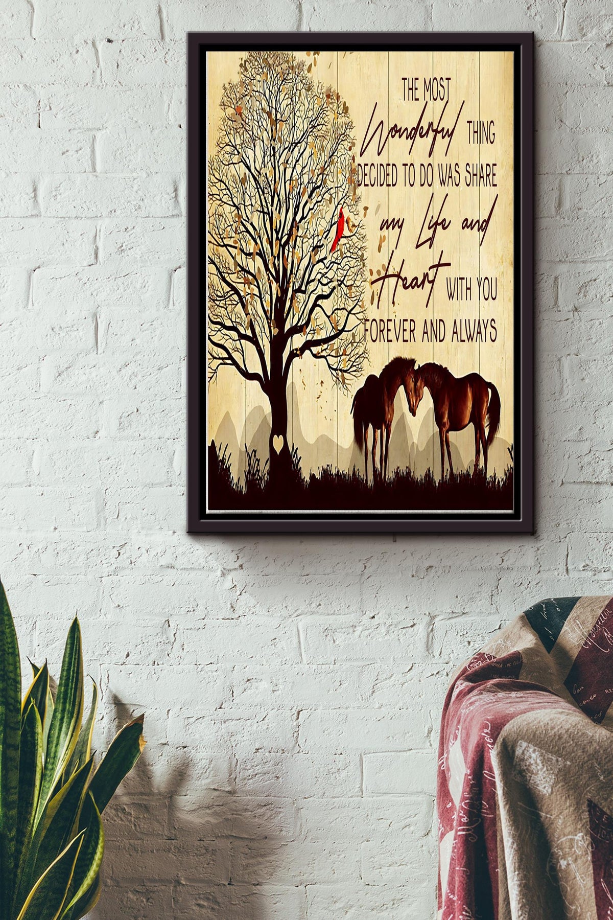 To My Daughter Never Forget That Life Is Tough Poster - Motherhood Wall Art - Gift For Daughter Little Girl Baby Girl Female Basketball Player Basketball Club Decor Horse Lover Horse Rider Framed Matte Canvas Framed Prints, Canvas