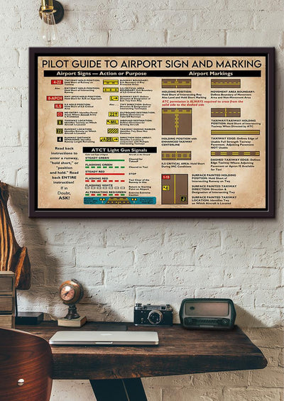 Pilot Guide Avation Knowledge For Homeschool Housewarming Home Decor