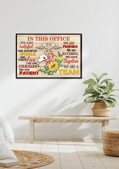Nurse Quotes Wall Art For Nurse's Day Gift Framed Prints, Canvas