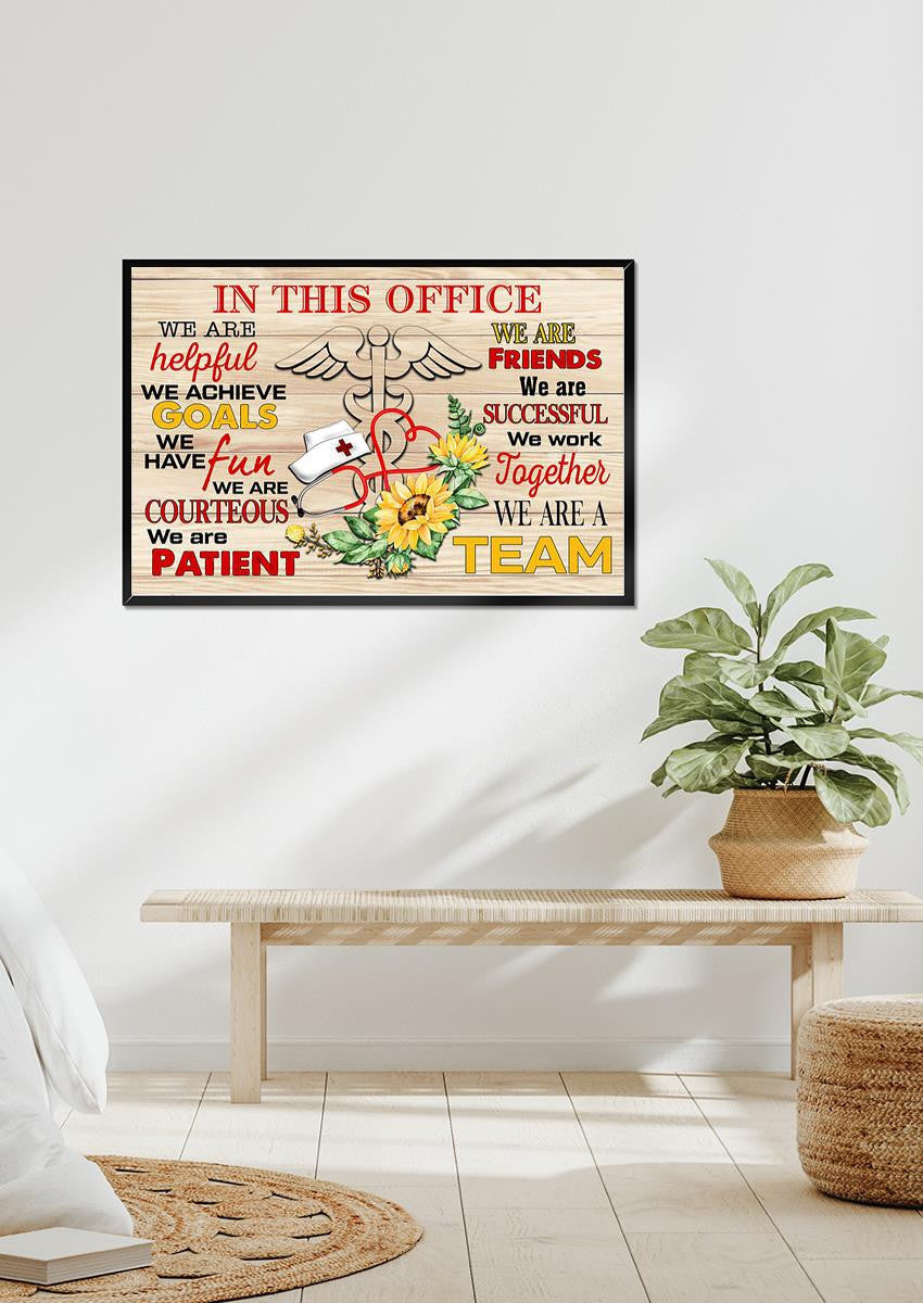 Nurse Quotes Wall Art For Nurse's Day Gift Framed Prints, Canvas
