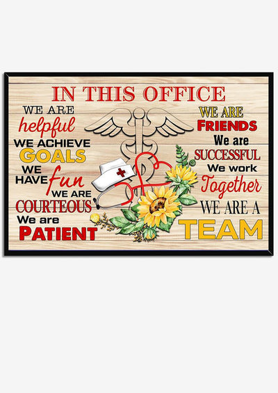Nurse Quotes Wall Art For Nurse's Day Gift Framed Prints, Canvas