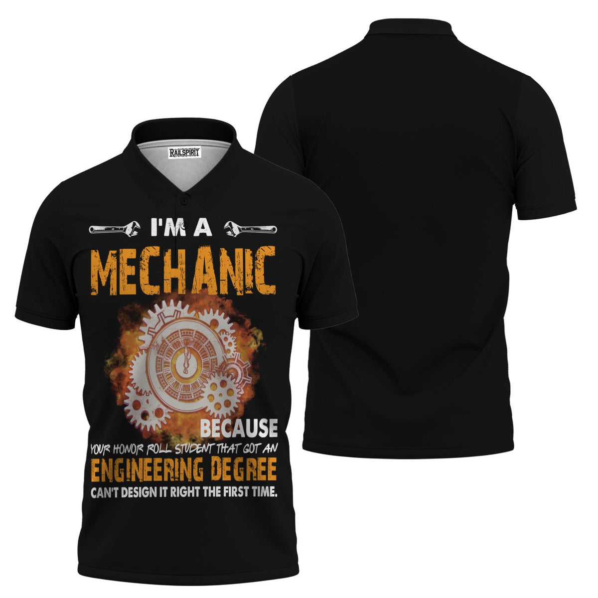 I'm A Mechanic T Shirt, Funny Mechanic Hoodie, Gift for Mechanic Dad Husband, Auto Repair Engineer Humor Tee, Garage Work Shirt