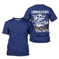 Funny Mechanic Hoodie Lubrication Is The Key To Busting Nutz Skull Wrench Mechanic Humor Gift for Dad