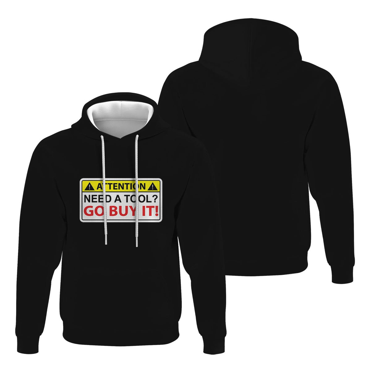 Attention Need A Tool Go Buy It Shirt, Funny Mechanic Tee for Men, Garage Humor T-Shirt, Tool Lover Gift for Car Guys