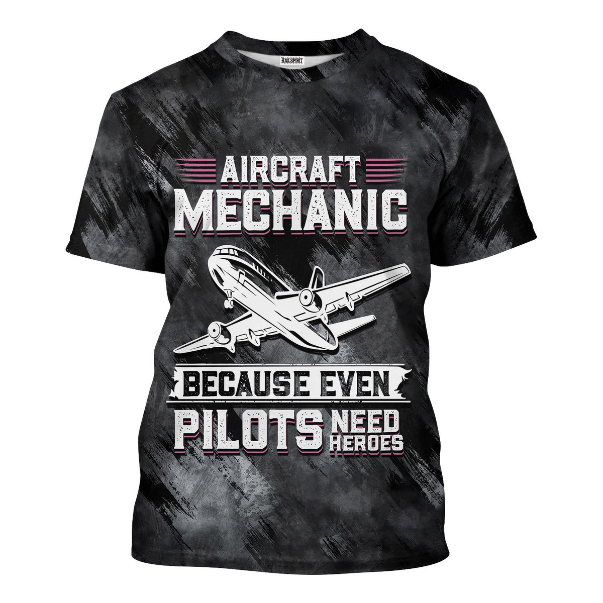 Aircraft Mechanic Shirt, Because Even Pilots Need Heroes T-Shirt, Aviation Maintenance Gift for Airplane Mechanics