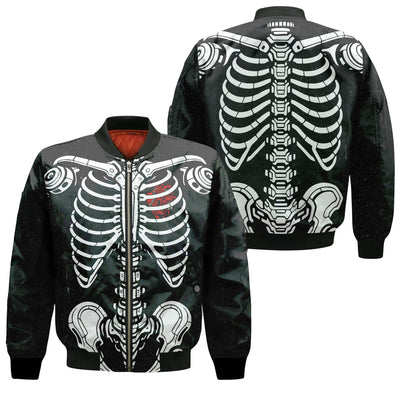 Skeleton Mechanic Shirt for Men Rib Cage Spine Bone Graphic Shirt Gearhead Auto Repair Halloween Costume Top Funny Skull Shirt