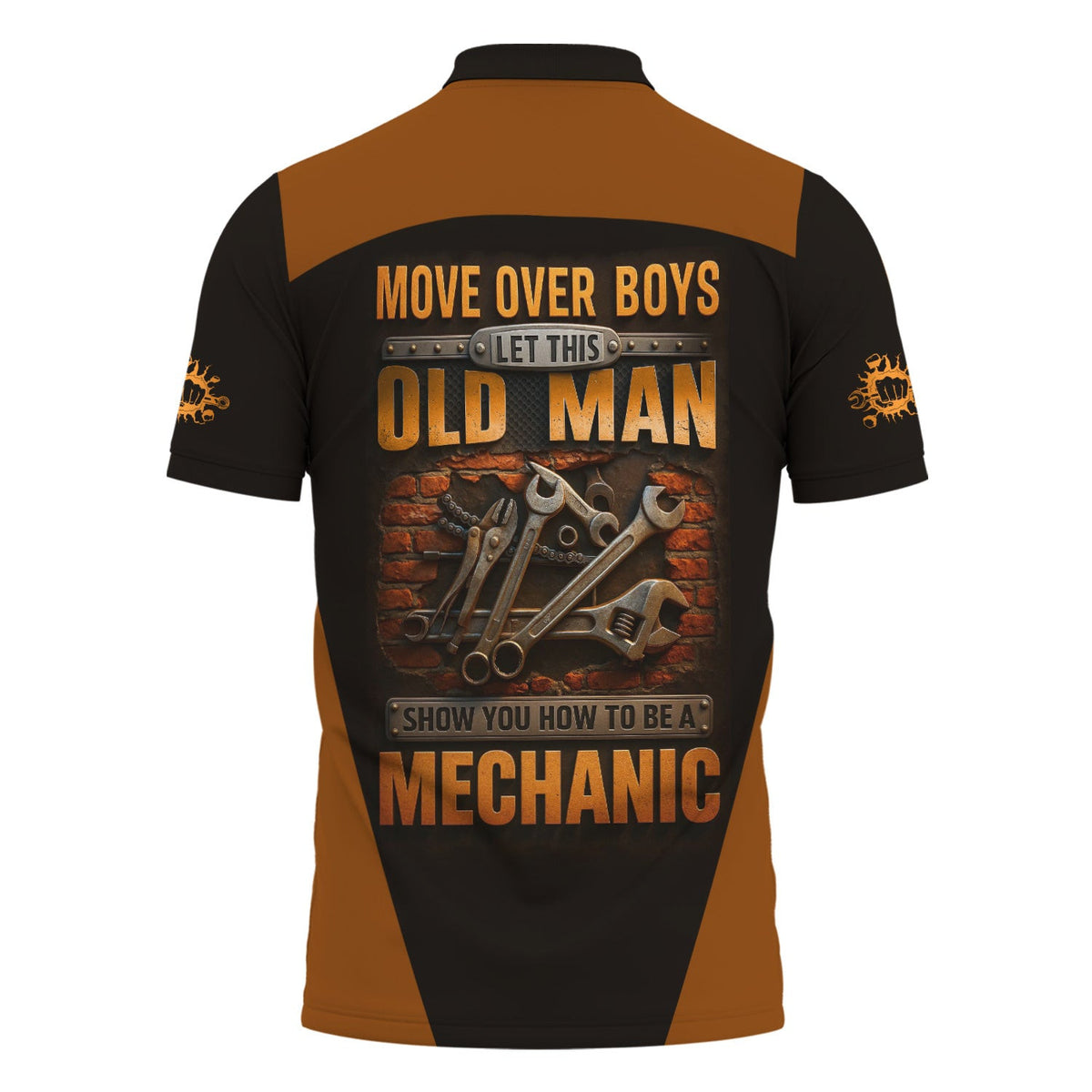 Personalized Mechanic Shirt, Move Over Boys Let This Old Man Show You How To Be A Mechanic, Mechanic Uniforms, Gift For Men
