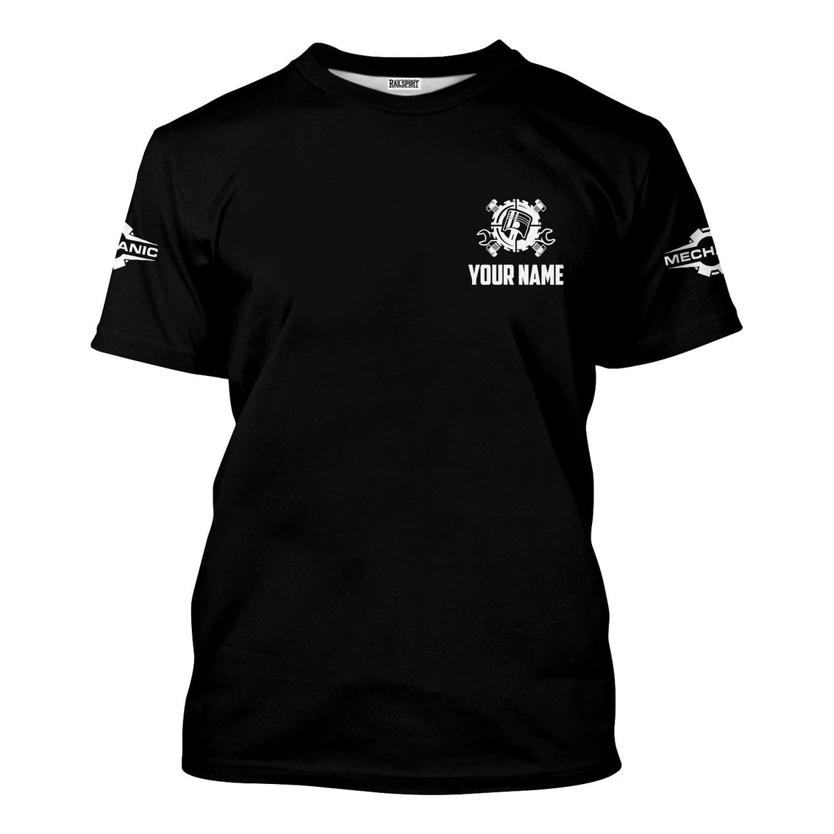 Personalized Mechanic Shirt, High School Dropout Fixing What Your Bachelor's Degree Couldn't Design, Gift For Men