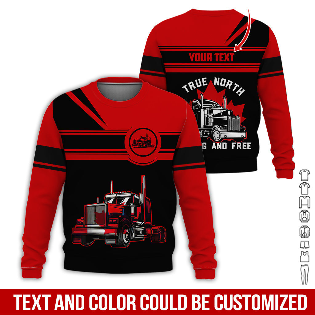 Customized Name Freedom Trucker Uniform Clothes, Custom Trucker T-shirt