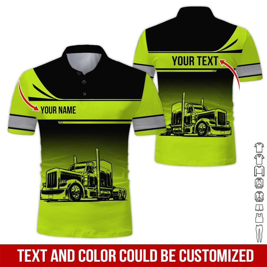 Personalized Name Trucker Shirt, 3d Printed Graphic , Unique Gift For Dad, Husband, Or Friend Who Drives Diesel Trucks