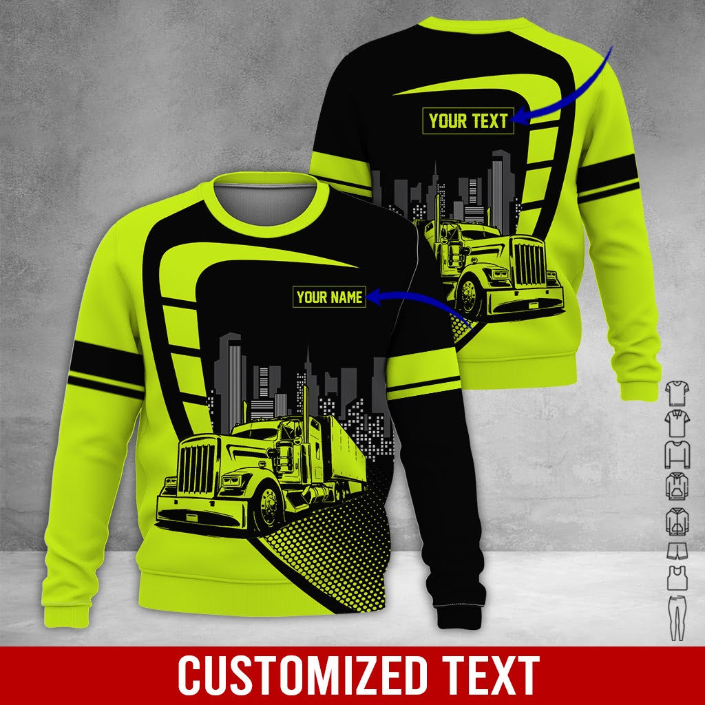 Custom Name Truck Driver Shirt, Vintage Style Shirt, Fun Gift For Brother, Boyfriend, Or Friend Who Is A Proud Trucker