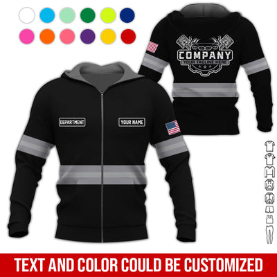 Custom Mechanic Shirt, Gift for Car Lovers, Husband, or Boyfriend, Unisex Fit for Men and Women, Classic Grey Shirt