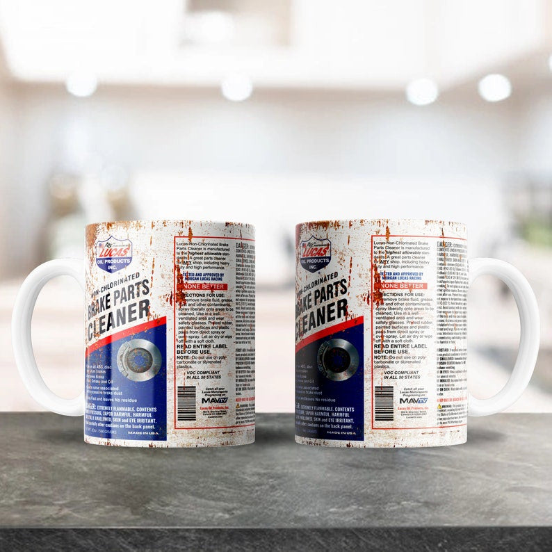 Retro Mechanic Mug, Ceramic Coffee Cup Gift for Mechanics, 11oz & 15oz, Dirty Mechanic Mug