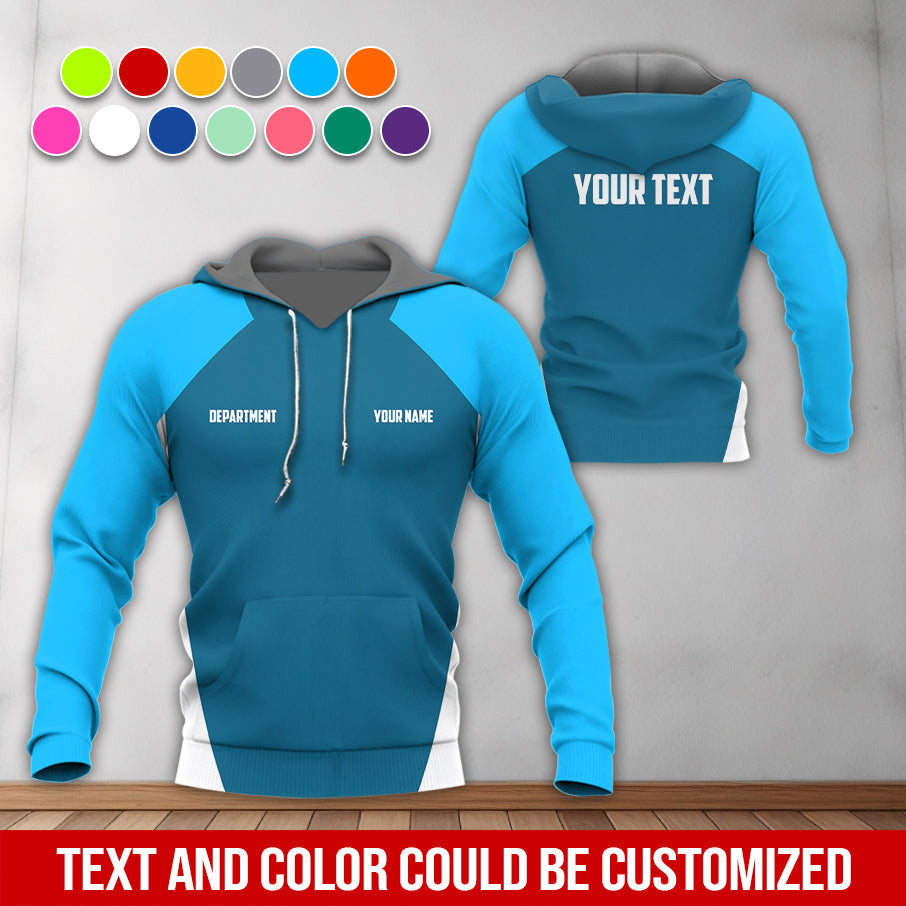 Custom Mechanic Shirt For Men, Great Gift For Car Guy Or Diesel Mechanic, Blue Auto Repair Shirt