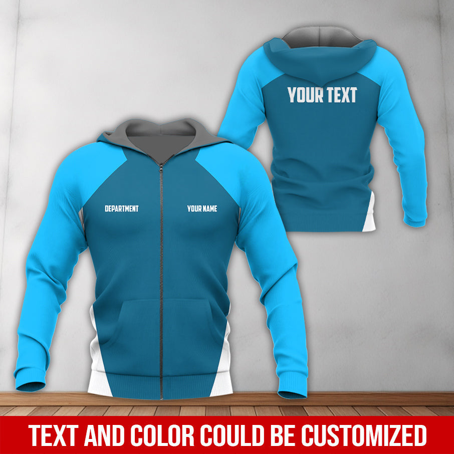 Custom Mechanic Shirt For Men, Great Gift For Car Guy Or Diesel Mechanic, Blue Auto Repair Shirt