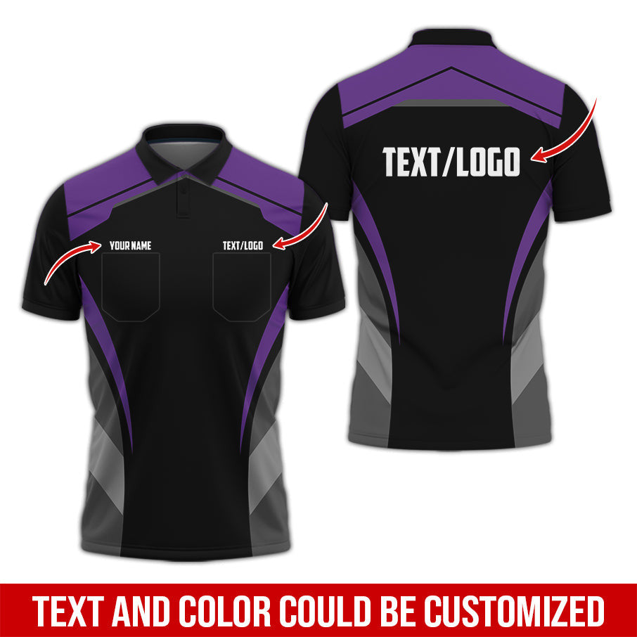 Custom Mechanic Shirt for Men, Printed Pocket Shirt, Purple Mechanic T-Shirt, Unisex Fit for Men and Women, Gift Idea for Car Lovers & Technicians