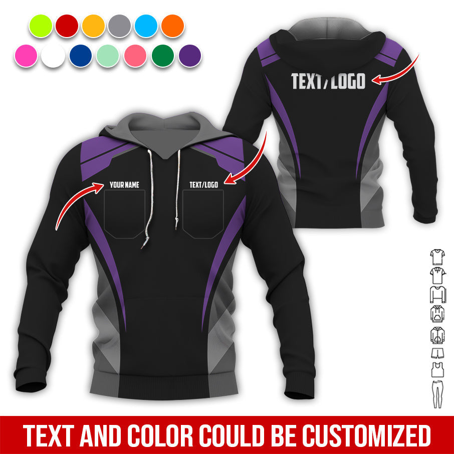 Custom Mechanic Shirt for Men, Printed Pocket Shirt, Purple Mechanic T-Shirt, Unisex Fit for Men and Women, Gift Idea for Car Lovers & Technicians