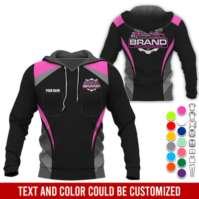 Best Custom Mechanic Shirt for Men, Printed Pocket Shirt, Perfect Gift for Car Guys, Diesel Techs, and Shop Crews, Unisex Pink Mechanic Shirt