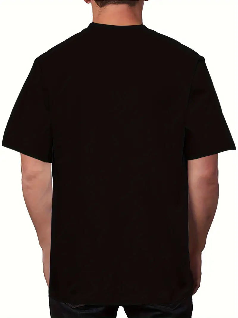 I'm Mechanic I Don't Stop When I'm Tired Phrase Print T-shirt, Casual Tops For Men, Clothing For Mechanic