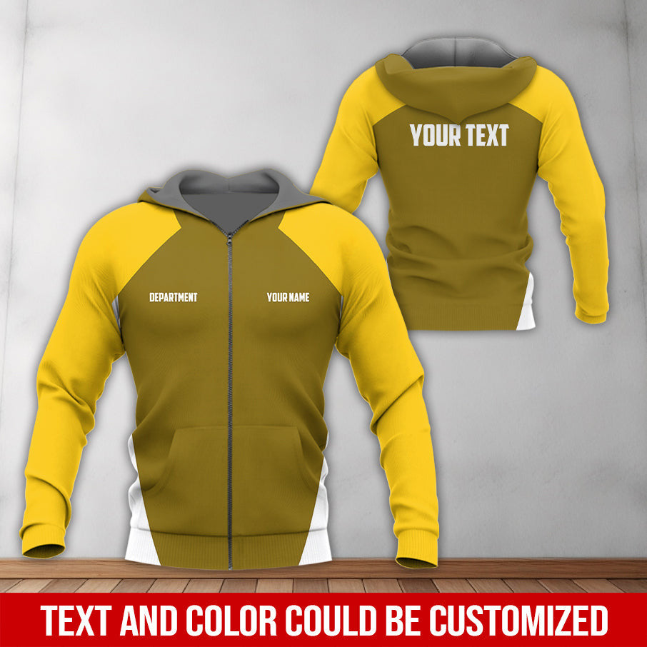Mechanic Shirt With Custom Name, Gift For Mechanic Dad, Husband Or Boyfriend, Mechanic Shirt In Classic Yellow