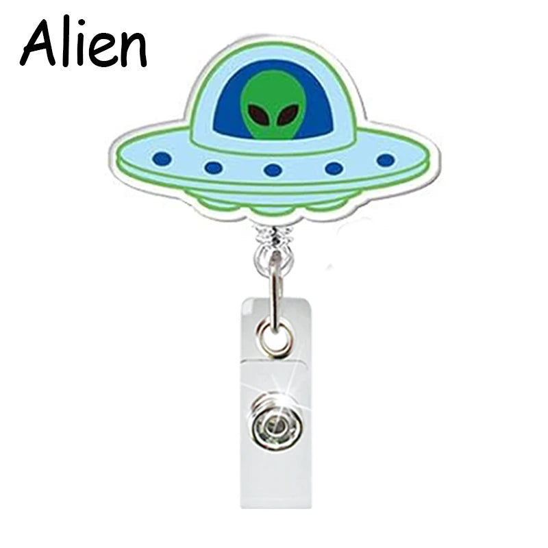 Cute Medical Elements NurseBadge Reel