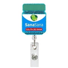 Sana Sana Colita De Rana Nurse Badge Reel