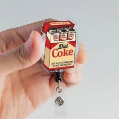 Diet Coke Just A Little Badge Reel
