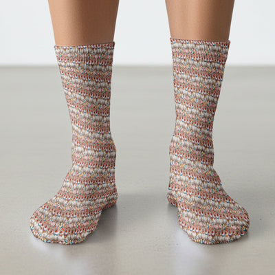 Easter Bunny Chicken Pattern Socks, Socks for Nurse Doctor