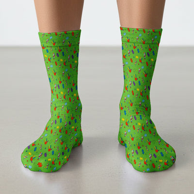 Autism Awareness Colorful Puzzle Pattern Socks, Socks for Nurse Doctor