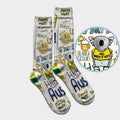 Cute Cartoon Koala Australia Pattern Medical Socks, Adult Socks for Men and Women