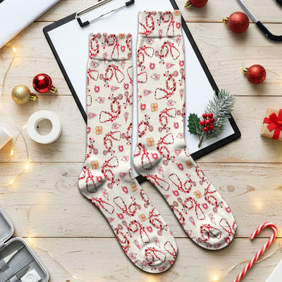 Heart Stethoscope Medical Pattern, Socks for Nurse Doctor
