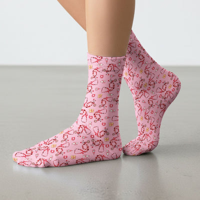 Heart Stethoscope Medical Pattern, Socks for Nurse Doctor