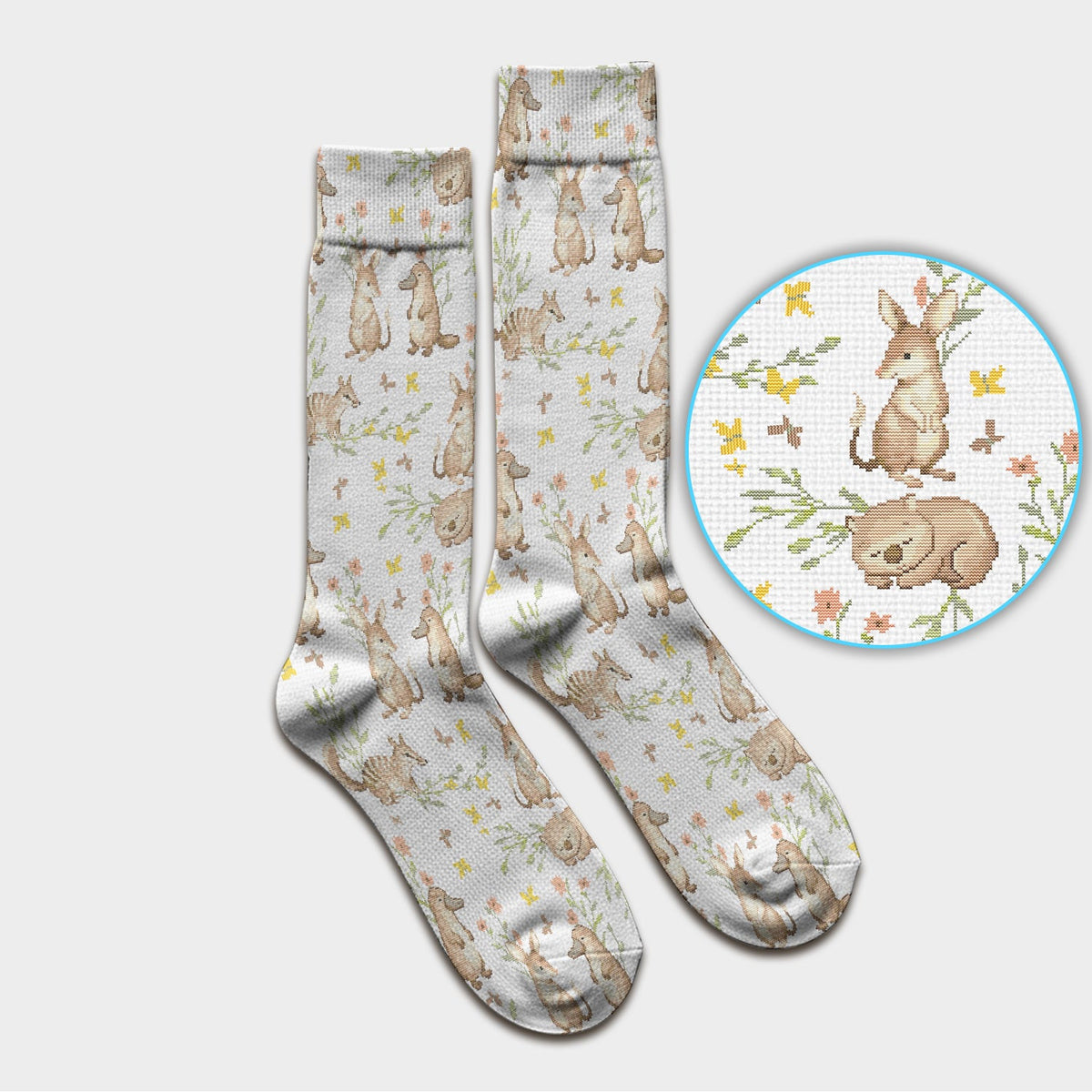 Australian Baby NICU Nurse Scrub Socks, Pediatric Nursing Sock, Comfortable Scrubs For Nurses