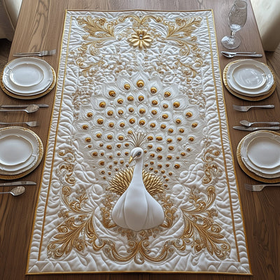 Dazzling Elegance Quilted Table Runner Halloween Table Runner Thanksgiving Table Decor