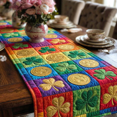 Irish Blessing Quilted Table Runner Halloween Table Runner Thanksgiving Table Decor