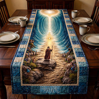 Passover Freedom Quilted Table Runner Halloween Table Runner Thanksgiving Table Decor