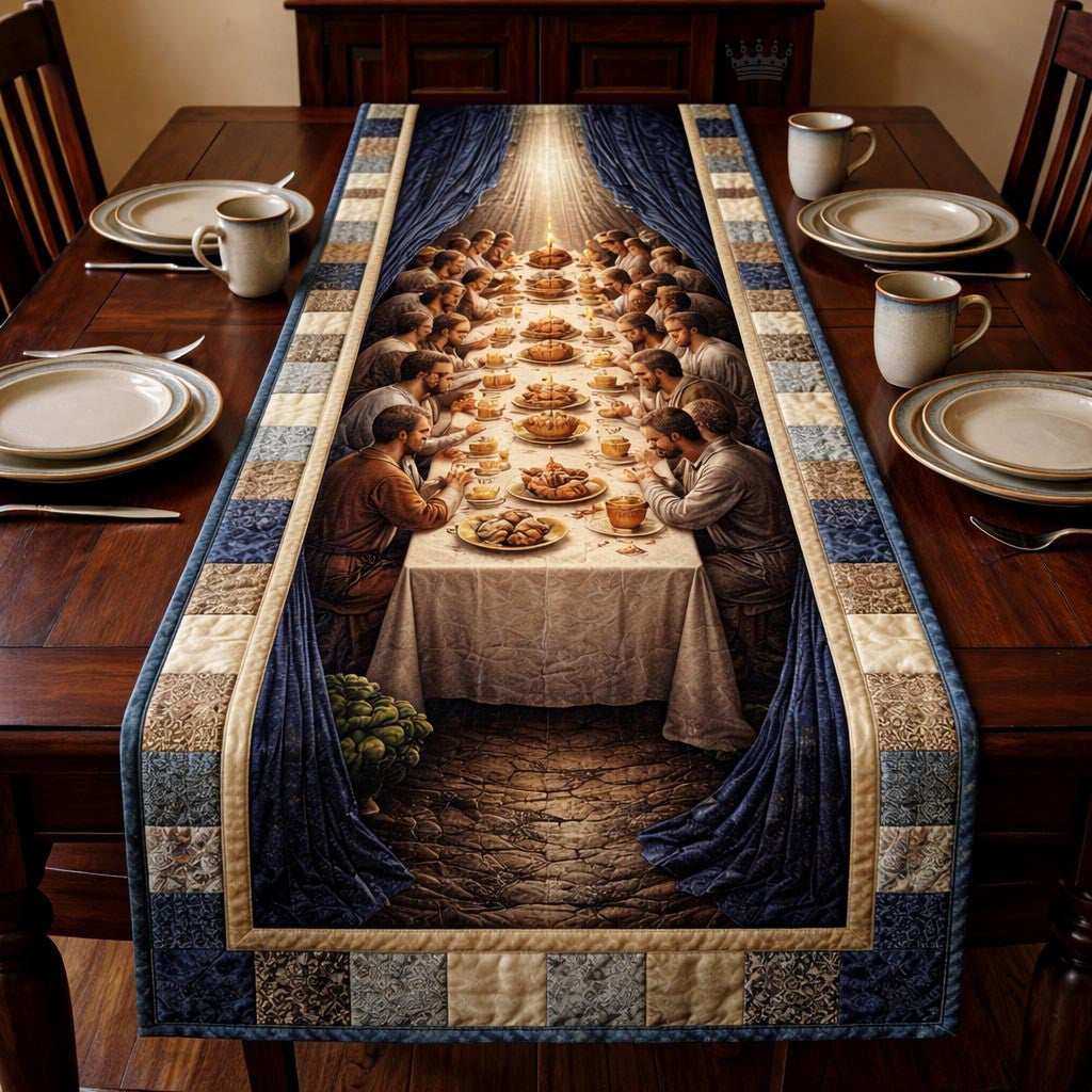 Exodus Journey Quilted Table Runner Halloween Table Runner Thanksgiving Table Decor
