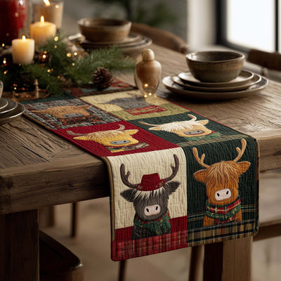 Adorable Western Quilted Table Runner Halloween Table Runner Thanksgiving Table Decor