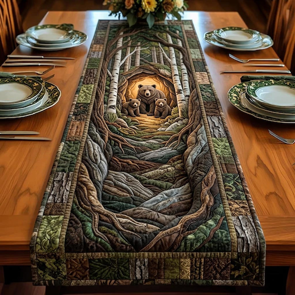 Liberty Meadow Quilted Table Runner Halloween Table Runner Thanksgiving Table Decor