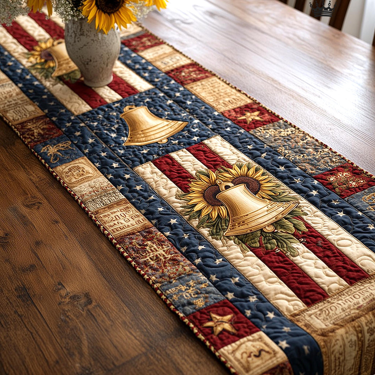 Star Palette Quilted Table Runner Halloween Table Runner Thanksgiving Table Decor