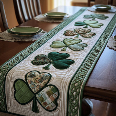 Blessed Greenery Quilted Table Runner Halloween Table Runner Thanksgiving Table Decor