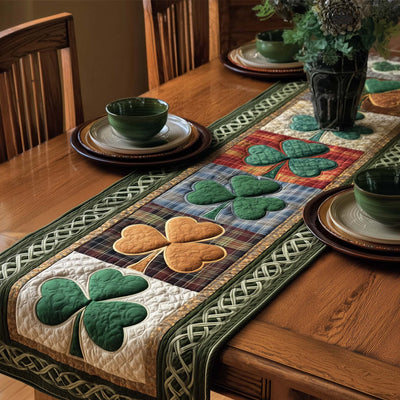 Blessed Greenery Quilted Table Runner Halloween Table Runner Thanksgiving Table Decor
