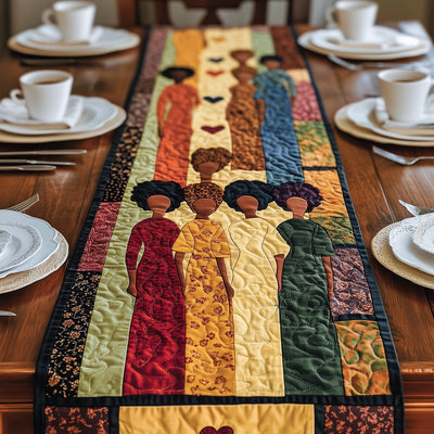 Unshakable Roots Quilted Table Runner Halloween Table Runner Thanksgiving Table Decor