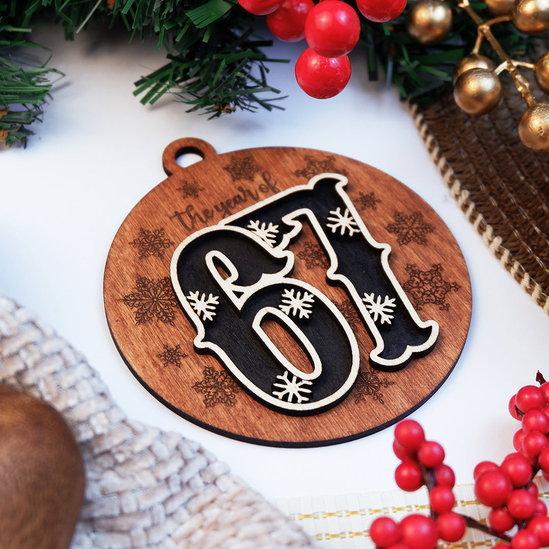 67 Meme Wood Sign, Family Christmas Ornament, Christmas Decor