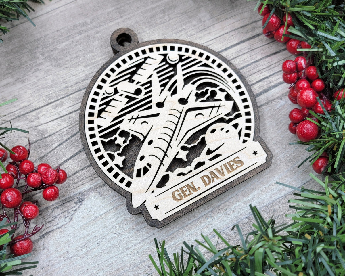 Custom Armed Forces Wonderland Wood Sign, Family Christmas Ornament, Christmas Decor